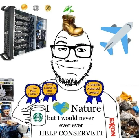 I Love Nature But Won't Help