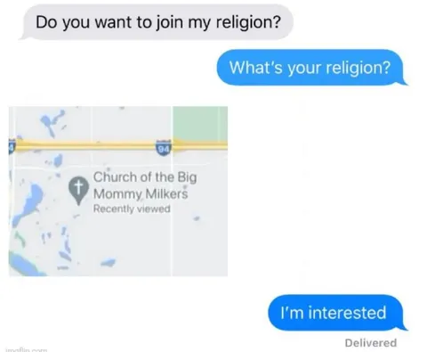 Church of the Big Mommy Milkers