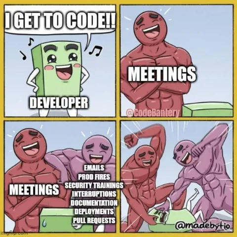 Developer Finally Gets to Code