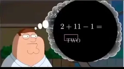 Peter Griffin Solves Twelve