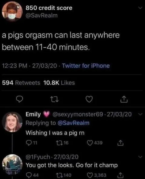 Wishing I Was a Pig