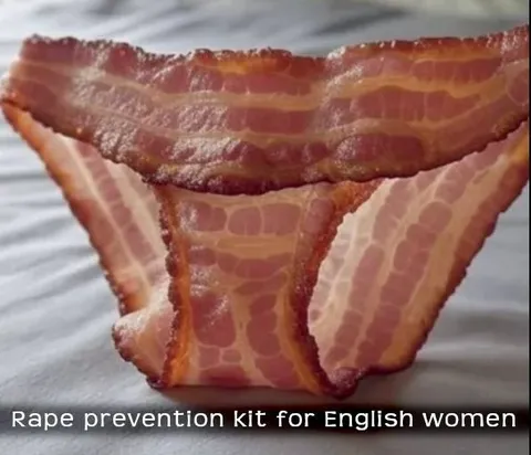 Bacon Rape Prevention Kit