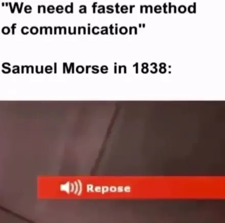 Samuel Morse Discovers Voice Chat