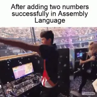 Assembly Language Victory Dance