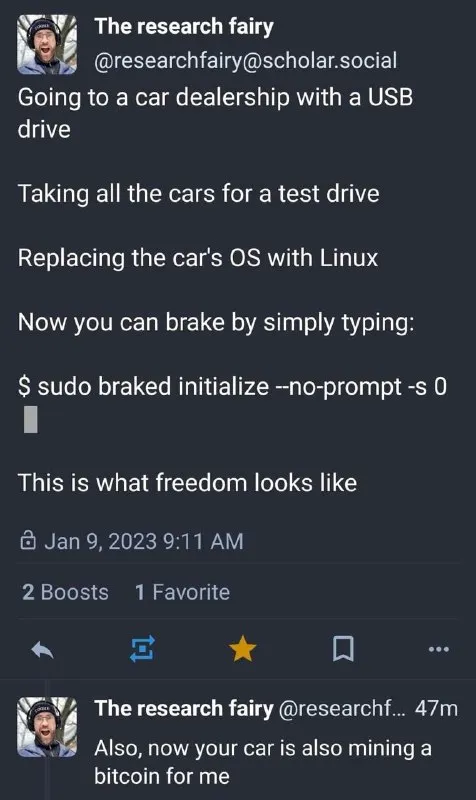 Car Dealership Linux Freedom