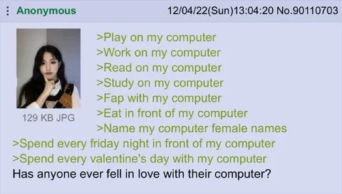 Falling in Love With Your Computer