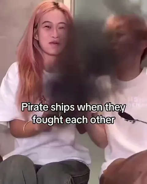 Pirate Ships Fighting Each Other