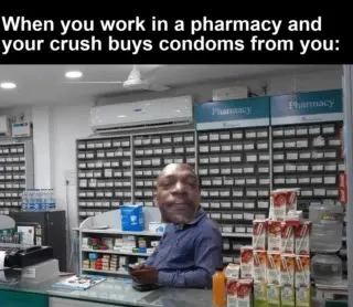 Pharmacist Sees His Crush