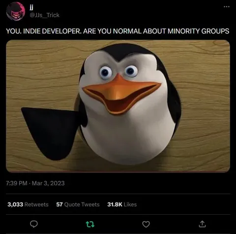 Indie Developer Minority Groups