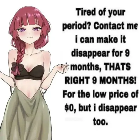 Make Your Period Disappear