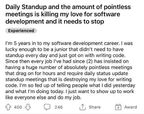 Pointless Daily Standups