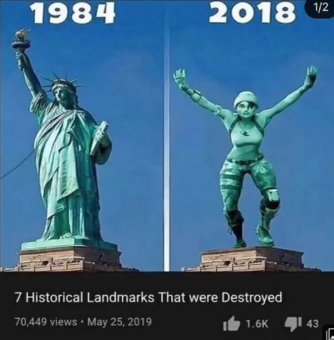 Fortnite Replaces the Statue of Liberty