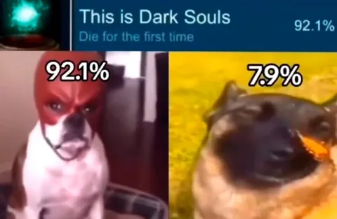 Dark Souls First Death Comparison