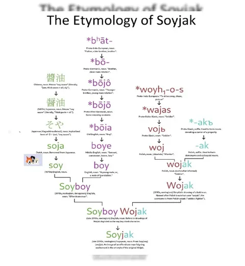 The Etymology of Soyjak
