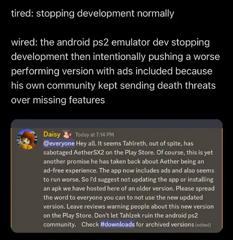 Wired Android PS2 Emulator Developer