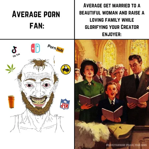 Average Porn Fan vs Family Man