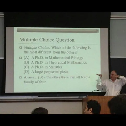 Ph.D. or Pepperoni Pizza
