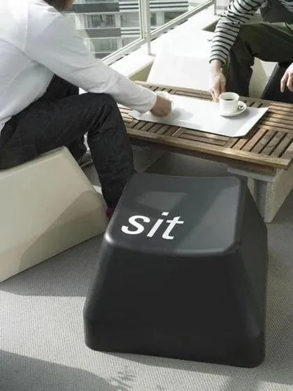 The Stool Tells You to Sit