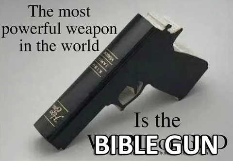 The Bible Gun