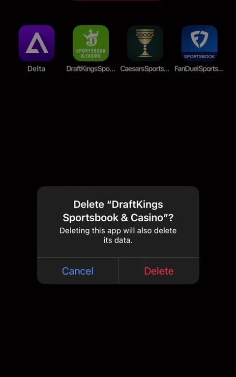 Deleting Gambling Apps to Play Luigi