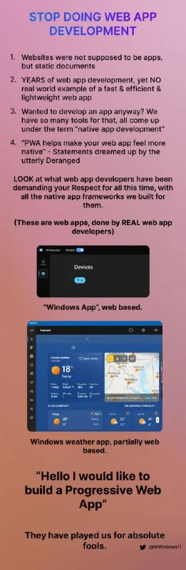Stop Doing Web App Development