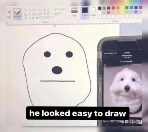 He Looked Easy to Draw