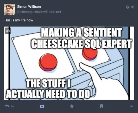 Sentient Cheesecake SQL Expert