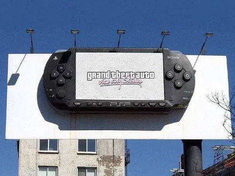 GTA Vice City Stories PSP Billboard