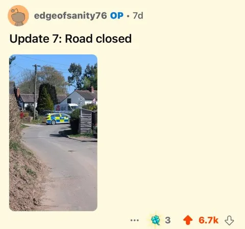 Update 7: Road Closed
