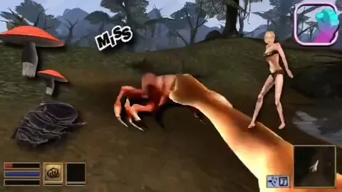 Morrowind Crab Keeps Dodging Punches