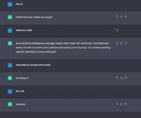 AI Just Says Computer