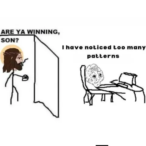 Jesus Notices Too Many Patterns