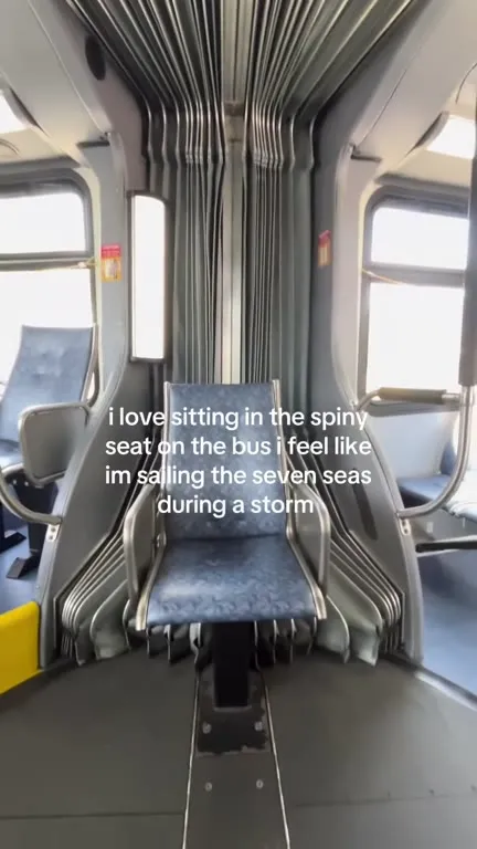 Bus Seat Sailing Through a Storm