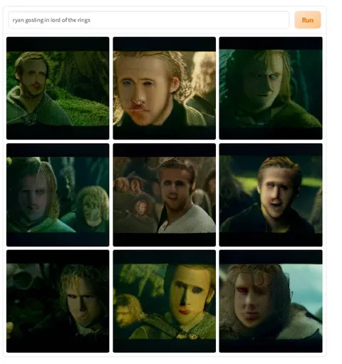 Ryan Gosling in Lord of the Rings
