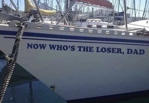 Now Who's the Loser, Dad