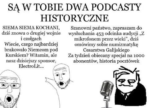 Dwa podcasty historyczne