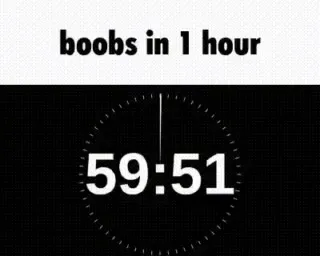 Boobs in One Hour Countdown