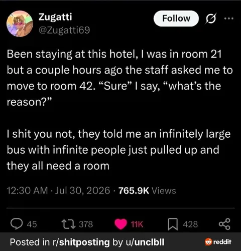 Infinite Bus Needs a Room
