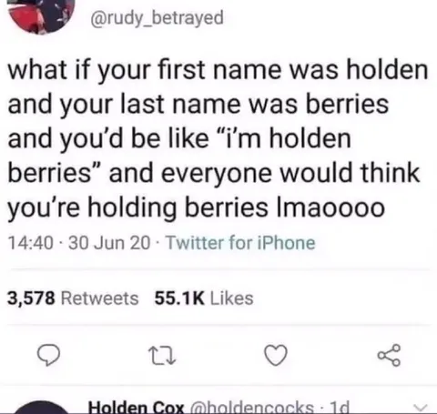 I'm Holden Berries