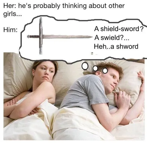 Thinking About a Shield-Sword