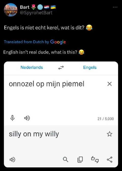 Silly on my willy