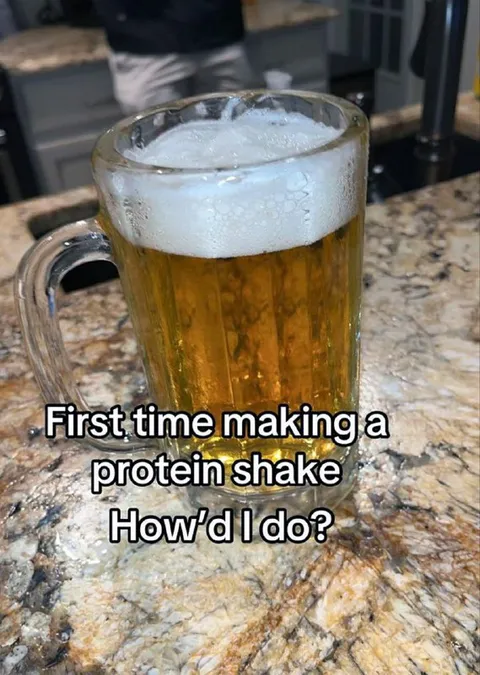 Beer Protein Shake