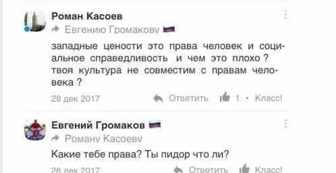 Западные ценности и права человека