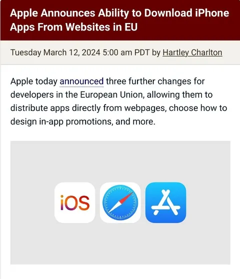 Apple Announces iPhone App Downloads