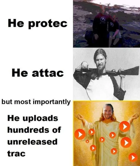 He Uploads Unreleased Tracks