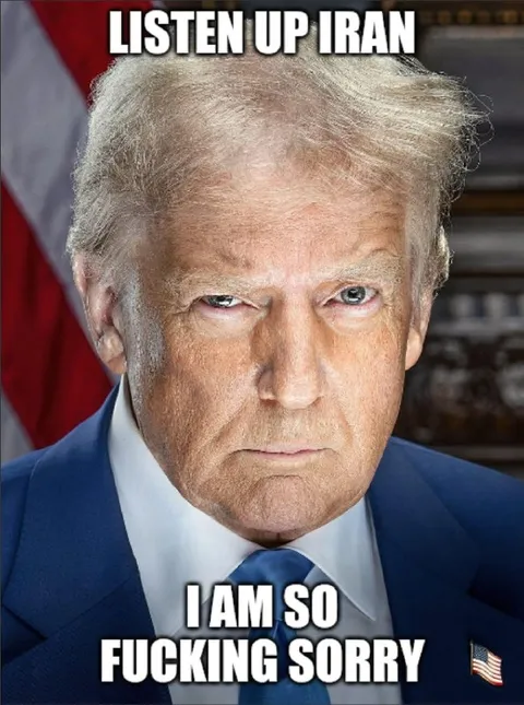 Trump Apologizes to Iran