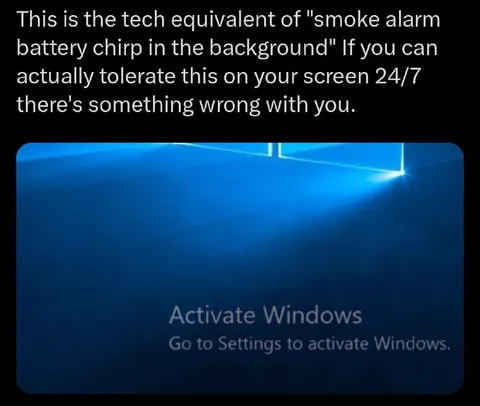 Activate Windows Watermark Endurance
