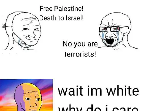 Wait, I'm White