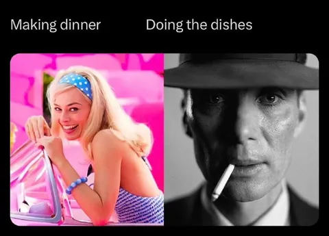 Making Dinner vs Doing Dishes