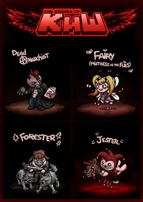 The Binding of Isaac Character Classes
